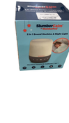 Shop SlumberPod SlumberCalm 2 in 1 Sound Machine & Night Light, White/Gray at GoodBuy Gear
