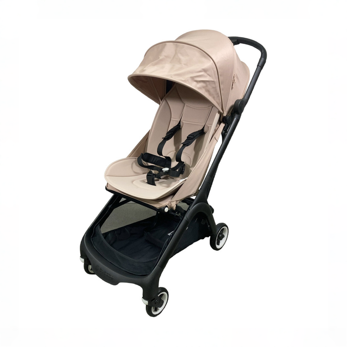 Shop Bugaboo Butterfly Stroller, 2024, Black, Desert Taupe, Desert Taupe at GoodBuy Gear