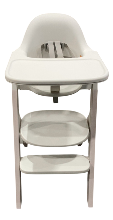 Shop Mockingbird High Chair, Cloud Washed Beech, White at GoodBuy Gear
