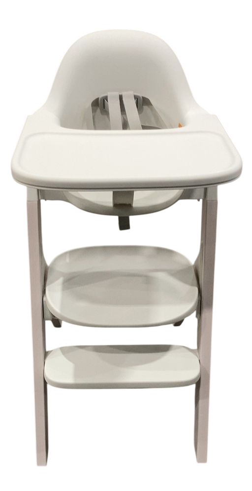 Shop Mockingbird High Chair, Cloud Washed Beech, White at GoodBuy Gear