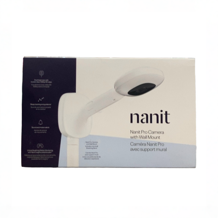 Shop Nanit Pro HD Baby Monitor with Wall Mount, White at GoodBuy Gear