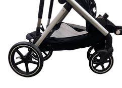 Shop Cybex Gazelle S Modular Stroller, 2024, Moon Black, Silver Frame at GoodBuy Gear