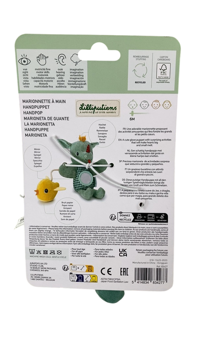 Shop Lilliputiens Glow In The Dark Sleeping Cuddle, Joe at GoodBuy Gear