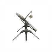 Shop Baby Delight Bloom Soothing Adjustable Lounger, Charcoal Tweed at GoodBuy Gear
