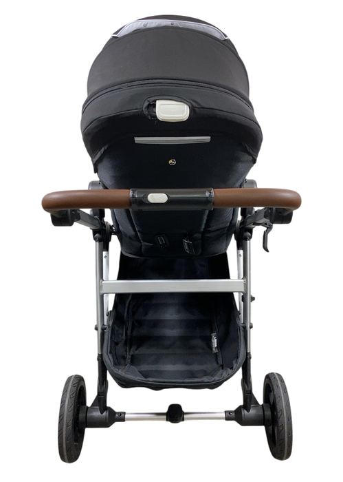 Shop Mockingbird Single to Double 2.0 Stroller, 2024, Silver With Penny Leather, Sky, Watercolor Drops at GoodBuy Gear
