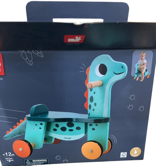 Shop Janod Wooden Ride-On Dino at GoodBuy Gear