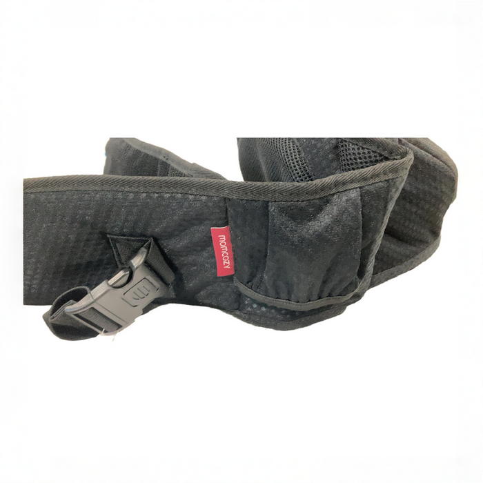 Shop Momcozy 2-in-1 Baby Carrier with Hip Seat, Black at GoodBuy Gear