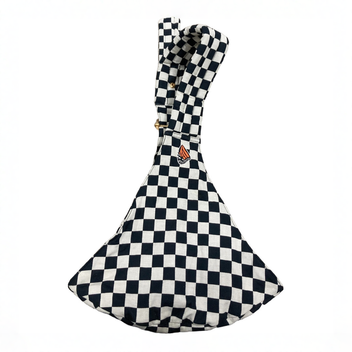 Shop Mabē The Monarch Toddler Sling, Ebony Check at GoodBuy Gear