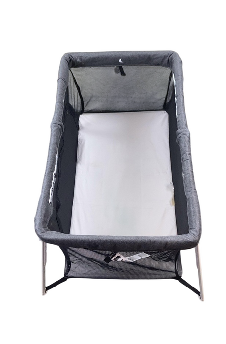 Shop Guava Family Lotus Travel Crib, Grey at GoodBuy Gear