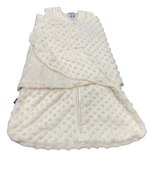 Shop Halo Sleepsack Swaddle Plushy Dot Velboa, Cream, Newborn at GoodBuy Gear