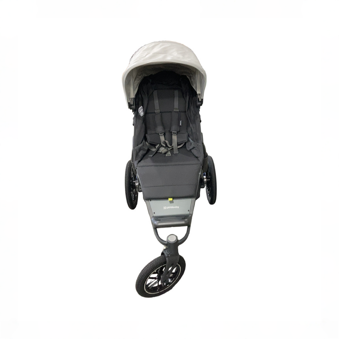 Shop UPPAbaby RIDGE V2 Jogging Stroller, 2025, Savannah (Pearl Grey/Carbon Frame) at GoodBuy Gear