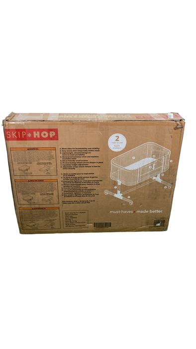 Shop Skip Hop Cozy-Up 2-in-1 Bedside Sleeper and Bassinet at GoodBuy Gear