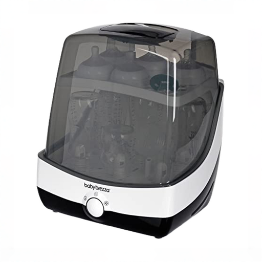Shop Baby Brezza Superfast Sterilizer Dryer, White on Black at GoodBuy Gear