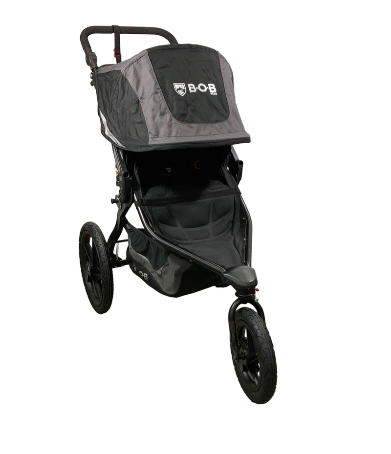 bob revolution pro single stroller in black BOB Revolution Flex 3.0 Single Jogging Stroller, 2022, Graphite Black