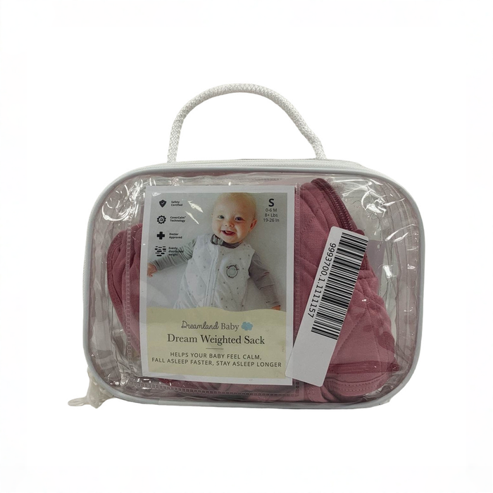Shop Dreamland Weighted Sleep Sack, 0-6 Months, Dusty Rose at GoodBuy Gear