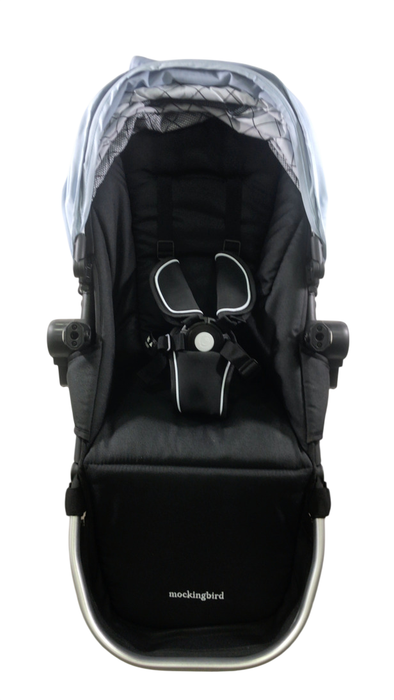 Shop Mockingbird 2nd Seat Kit 2.0, Silver With Penny Leather, Sky, Windowpane at GoodBuy Gear