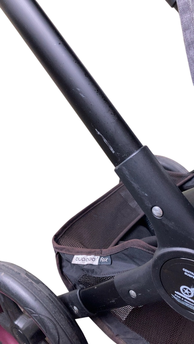 Shop Bugaboo Fox Stroller, 2017, Black, Stormy Blue, Stormy Blue at GoodBuy Gear