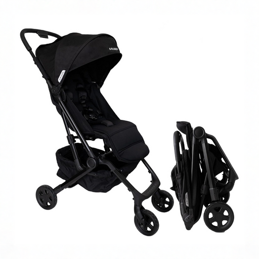 Shop Colugo Compact Stroller+, 2025, Black/Black at GoodBuy Gear