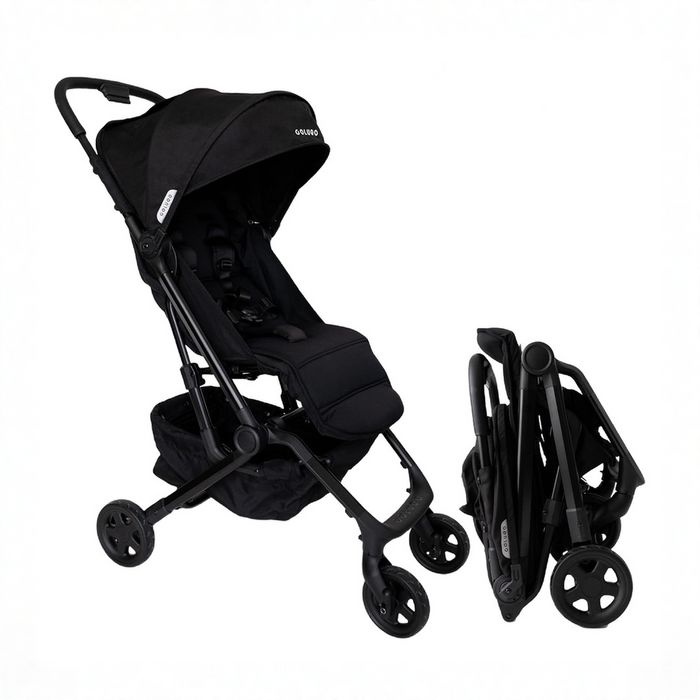 Shop Colugo Compact Stroller+, 2025, Black/Black at GoodBuy Gear