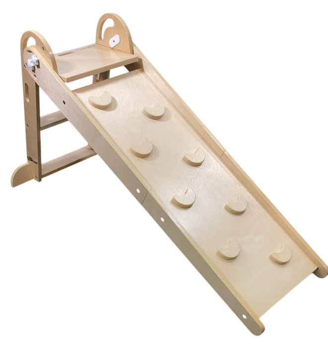 Shop Little Partners 2-in-1 Folding Learn 'N Slide, Natural at GoodBuy Gear