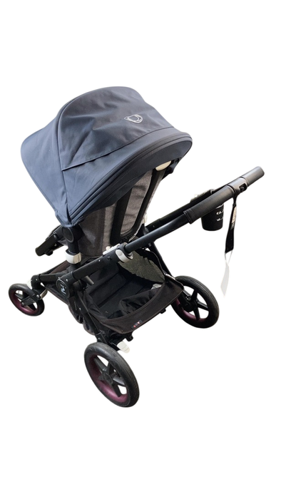 Shop Bugaboo Fox Stroller, 2017, Black, Stormy Blue, Stormy Blue at GoodBuy Gear