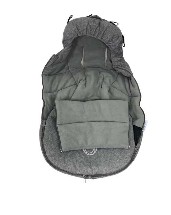 secondhand Bugaboo Cameleon Footmuff, Grey Melange