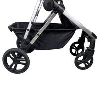 Shop Mockingbird Single to Double 2.0 Stroller, 2024, Black, Silver With Black Leather, Watercolor Drops at GoodBuy Gear