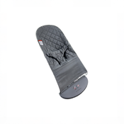 Shop BabyBjorn Bouncer Bliss, Anthracite Cotton Classic Quilt, Dark Gray Frame at GoodBuy Gear
