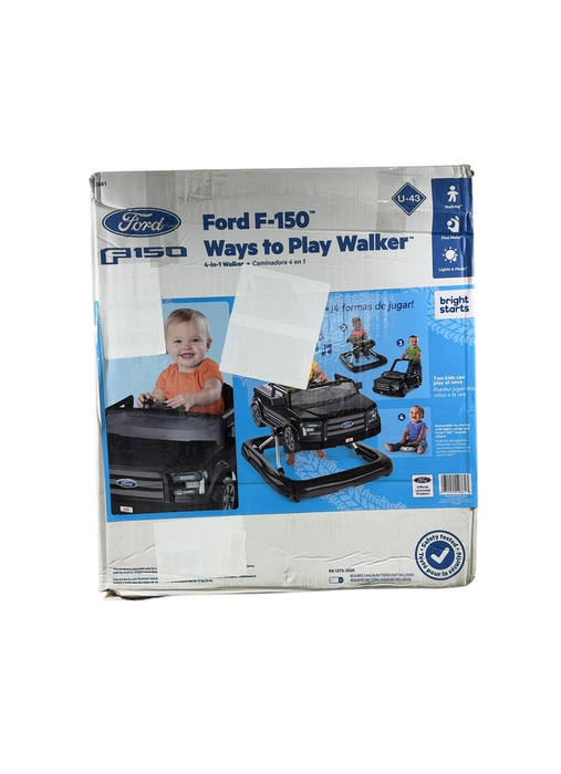 Shop Bright Starts Ways To Play 4-In-1 Baby Activity Walker, Agate, Ford F-150 at GoodBuy Gear