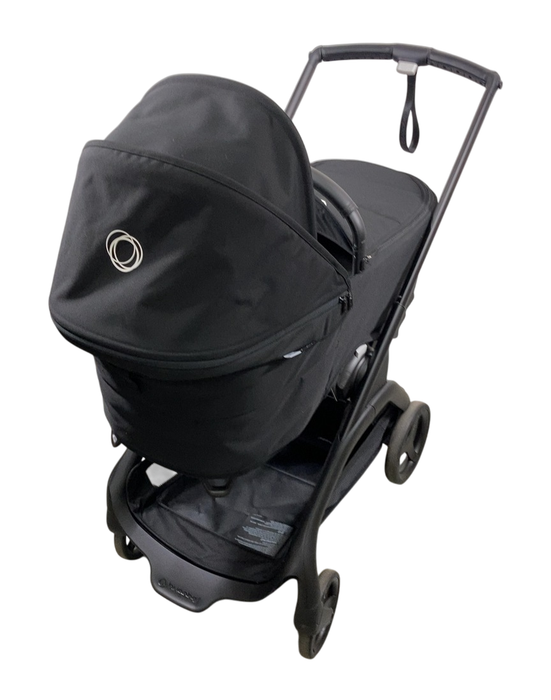 Shop Bugaboo Dragonfly Bassinet and Seat Stroller, 2024, Black, Midnight Black, Midnight Black at GoodBuy Gear