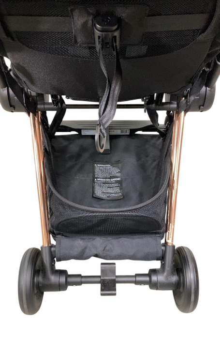 Shop Cybex Coya Stroller, 2023, Rose Gold, Sepia Black at GoodBuy Gear