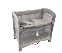 used Arm's Reach Mini Ezee 2-in-1 Co-Sleeper, Grey-HIDDEN NEED PICTURES