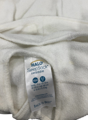 Shop Halo Organic Cotton SleepSack Swaddle, Cream, Newborn at GoodBuy Gear