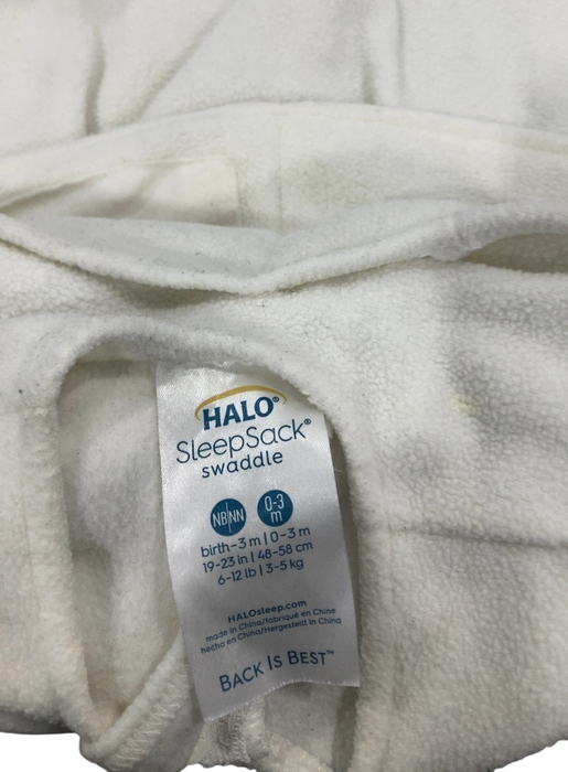 Shop Halo Organic Cotton SleepSack Swaddle, Cream, Newborn at GoodBuy Gear