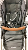 Shop Mockingbird Single to Double 2.0 Stroller, 2025, Black, Silver With Penny Leather, Windowpane at GoodBuy Gear