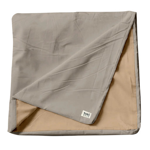 Shop Toki Kids Standard Mat Cover 40" x 40", Cloud + Sandcastle at GoodBuy Gear