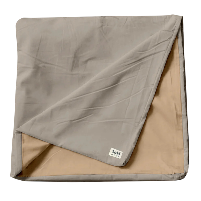 Shop Toki Kids Standard Mat Cover 40" x 40", Cloud + Sandcastle at GoodBuy Gear