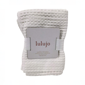 Shop Lulujo Waffle Blanket, Vanilla at GoodBuy Gear