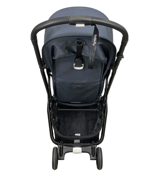Shop Bugaboo Butterfly Stroller, 2025, Black, Stormy Blue, Stormy Blue at GoodBuy Gear