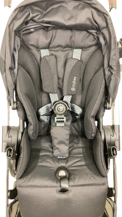 Shop Cybex Balios S Lux Stroller, 2024, Moon Black, Silver at GoodBuy Gear