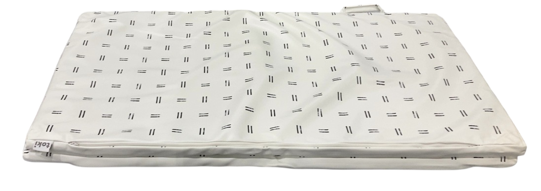 Shop Toki Kids Vegan Leather Mat Standard, Mudcloth at GoodBuy Gear