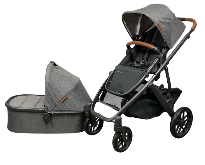 Shop UPPAbaby VISTA V2 Stroller, 2023, Greyson (Charcoal Melange) at GoodBuy Gear