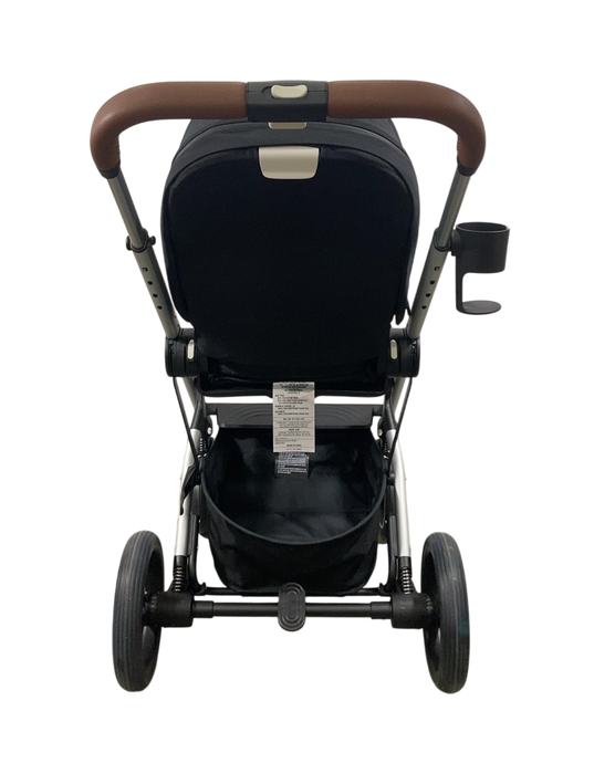 Shop Cybex Balios S Lux Stroller, 2022, Silver, Moon Black at GoodBuy Gear