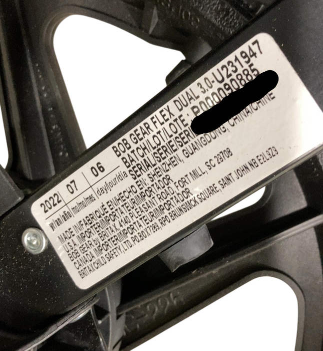 Shop BOB Revolution Flex 3.0 Duallie Stroller, 2022, Graphite Black at GoodBuy Gear