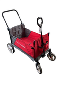 Shop Radio Flyer Discovery Stroll 'N Wagon With Canopies, Red at GoodBuy Gear