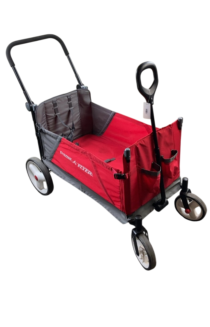 radio flyer discovery stroll n wagon Radio Flyer Discovery Stroll 'N Wagon With Canopies, Red
