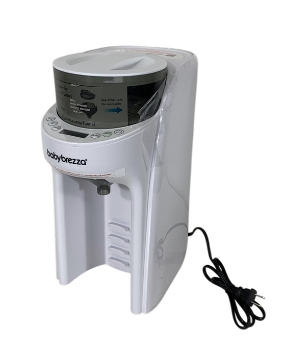 Baby Brezza Formula Pro Advanced Baby Formula Dispenser, White on White