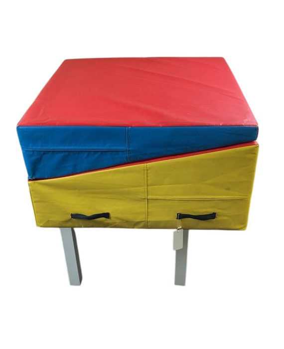 Shop Folding Gym Mat, 64lx14w, Red,Blue,Yellow at GoodBuy Gear