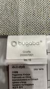 Shop Bugaboo Giraffe Junior Pillow, Gray Weave at GoodBuy Gear