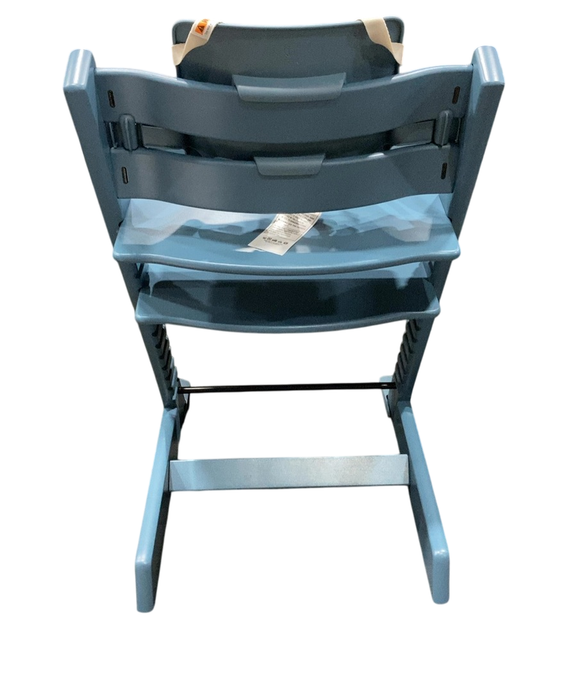 Shop Stokke Tripp Trapp High Chair With Baby Set, 2, Fjord Blue at GoodBuy Gear